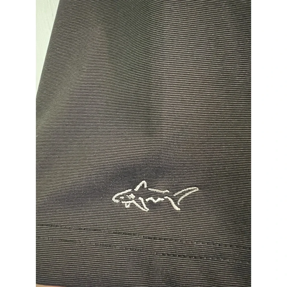 Greg Norman Performance Polo Play Dry Men's Gray Golf Polo Shirt Size LG